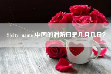 常州中国的消防日是几月几日？