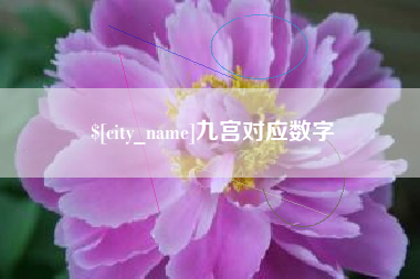 常州九宫对应数字