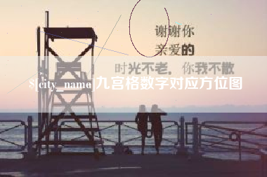 常州九宫格数字对应方位图