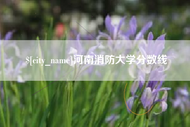 常州河南消防大学分数线