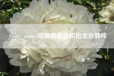 常州河南消防学校招生分数线