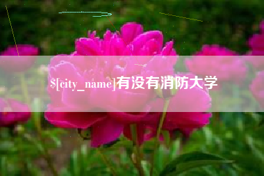 常州有没有消防大学