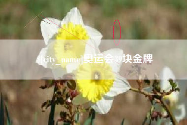 常州奥运会39块金牌