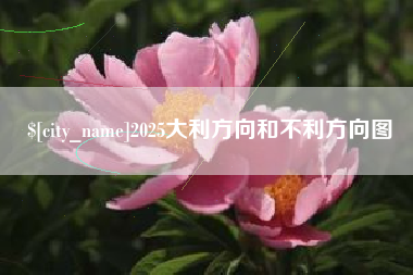 常州2025大利方向和不利方向图