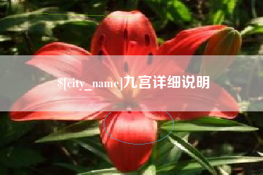 常州九宫详细说明