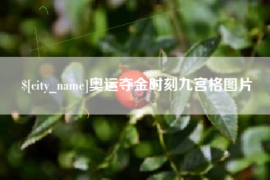 常州奥运夺金时刻九宫格图片